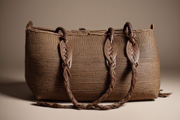 What Materials Were Used to Make Bags a Long Time Ago?