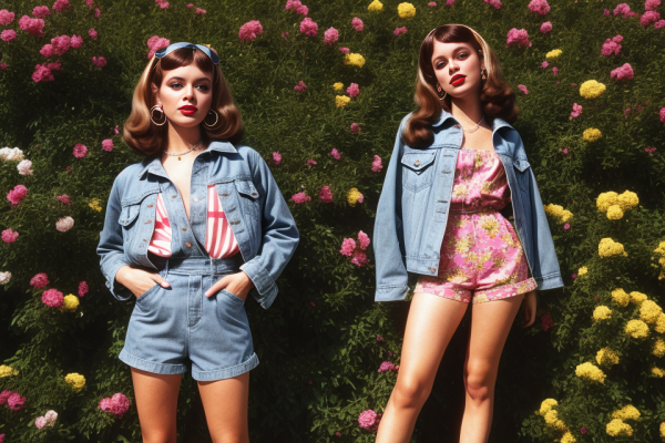 Were Rompers a Fashion Staple in the 1970s?